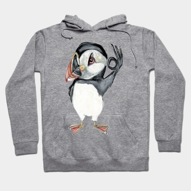 OK Puffin Hoodie by msmart